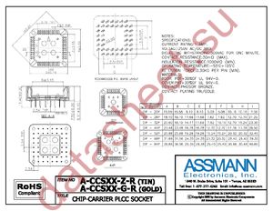 A-CCS84-Z-R datasheet  